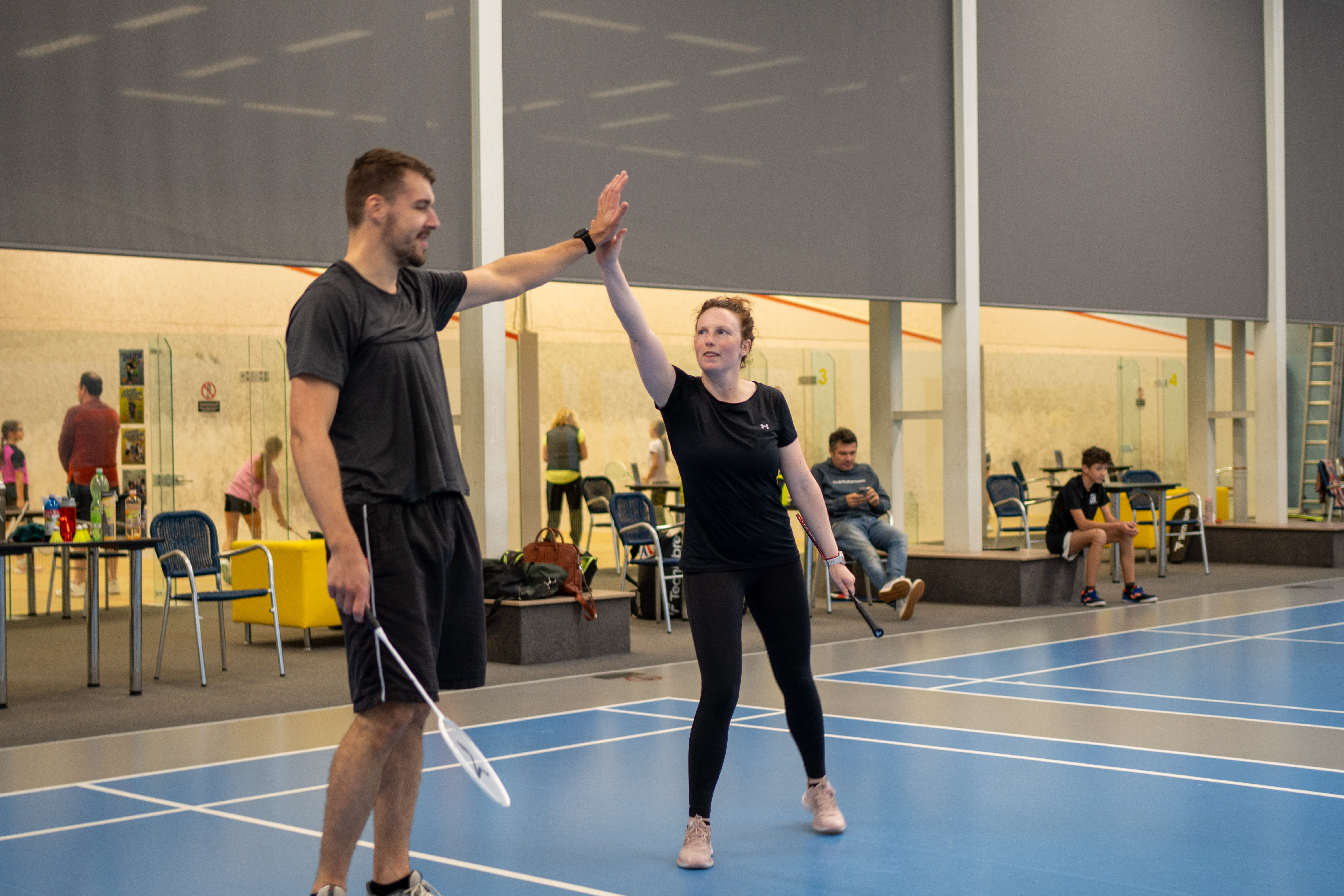 Badmintonový turnaj kolegů